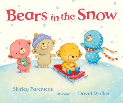 Bears in the snow cover image