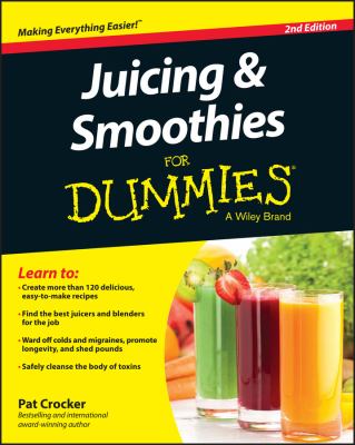 Juicing & smoothies for dummies cover image
