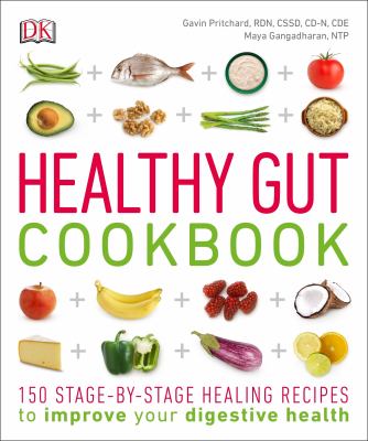 Healthy gut cookbook cover image