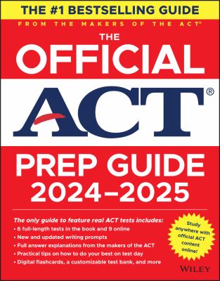 The official ACT prep guide : the only official prep guide from the makers of the ACT cover image