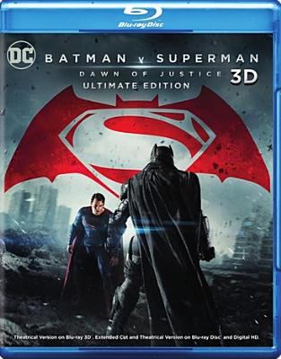 Batman v Superman [3D Blu-ray + Blu-ray combo] dawn of justice cover image