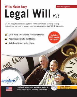 Legal will kit cover image