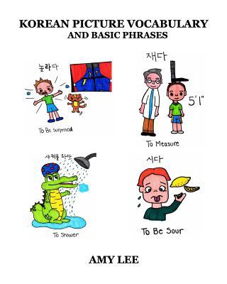 Korean picture vocabulary and basic phrases cover image