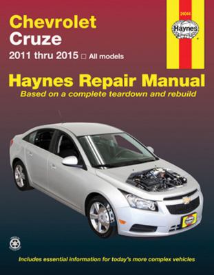 Chevrolet Cruze  automotive repair manual cover image