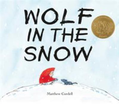 Wolf in the snow cover image