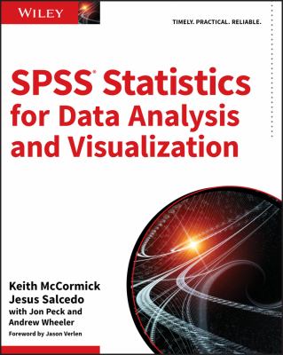 SPSS statistics for data analysis and visualization cover image