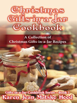 Christmas gifts in a jar cookbook cover image