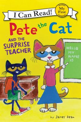 Pete the cat and the surprise teacher cover image