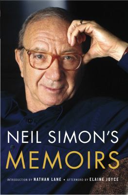 Neil Simon's memoirs : Rewrites and The play goes on cover image