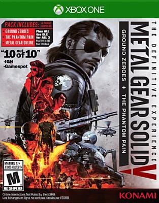 Metal gear solid [XBOX ONE]. V, Ground zeroes + the phantom pain the definitive experience cover image
