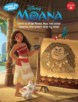 Learn to draw Disney Moana cover image