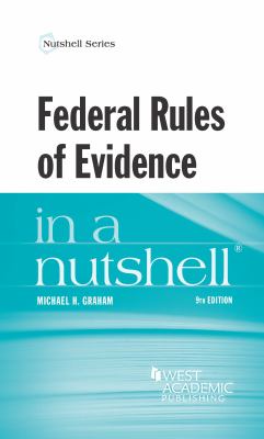 Federal rules of Evidence in a nutshell cover image