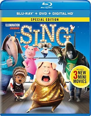 Sing [Blu-ray + DVD combo] cover image