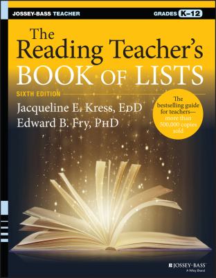 The reading teacher's book of lists cover image