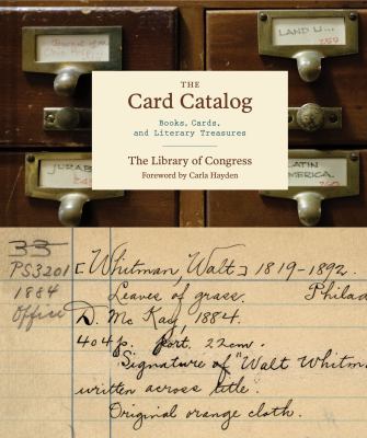 The card catalog : books, cards, and literary treasures cover image