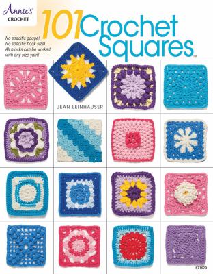 101 crochet squares cover image