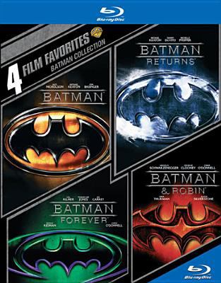 Batman collection Batman, Batman returns, Batman forever, Batman & Robin cover image