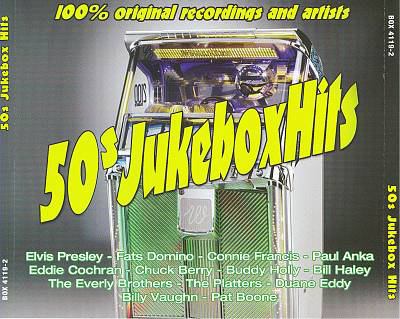 50s jukebox hits 100% original recordings and artists cover image
