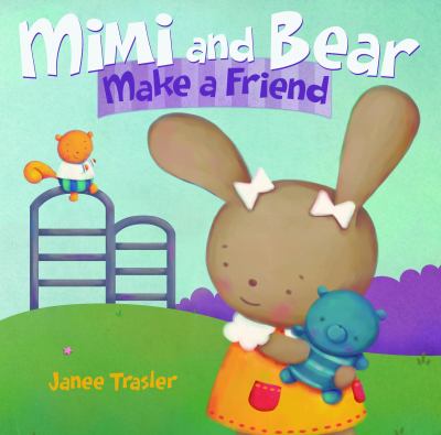 Mimi and Bear make a friend cover image