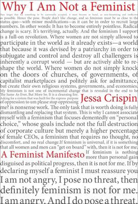 Why I am not a feminist : a feminist manifesto  cover image cdn