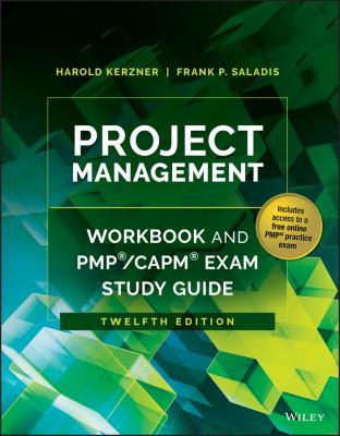 Project management workbook and PMP/CAPM exam study guide cover image