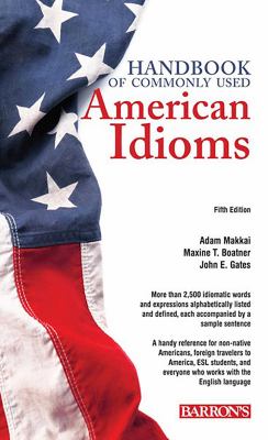 Handbook of commonly used American idioms  cover image cdn