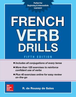 French verb drills cover image