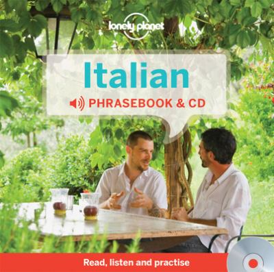 Lonely Planet. Italian phrasebook & CD cover image