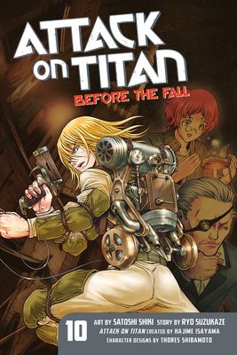 Attack on Titan : before the fall. 10 cover image