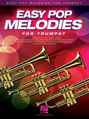 Easy pop melodies for trumpet cover image