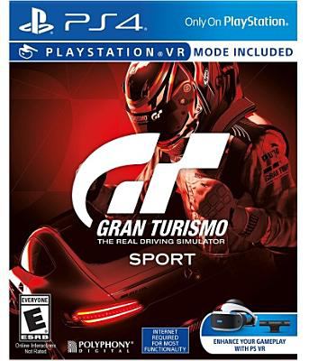 Gran Turismo sport [PS4] the real driving simulator cover image
