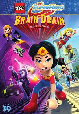 Lego DC super hero girls. Brain drain cover image