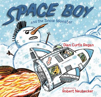 Space boy and the snow monster cover image