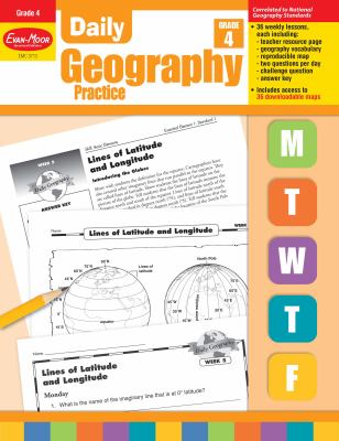 Daily geography practice. Grade 4 cover image