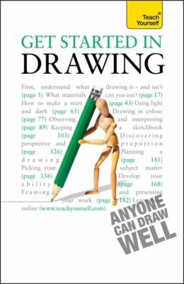Teach yourself get started in drawing cover image