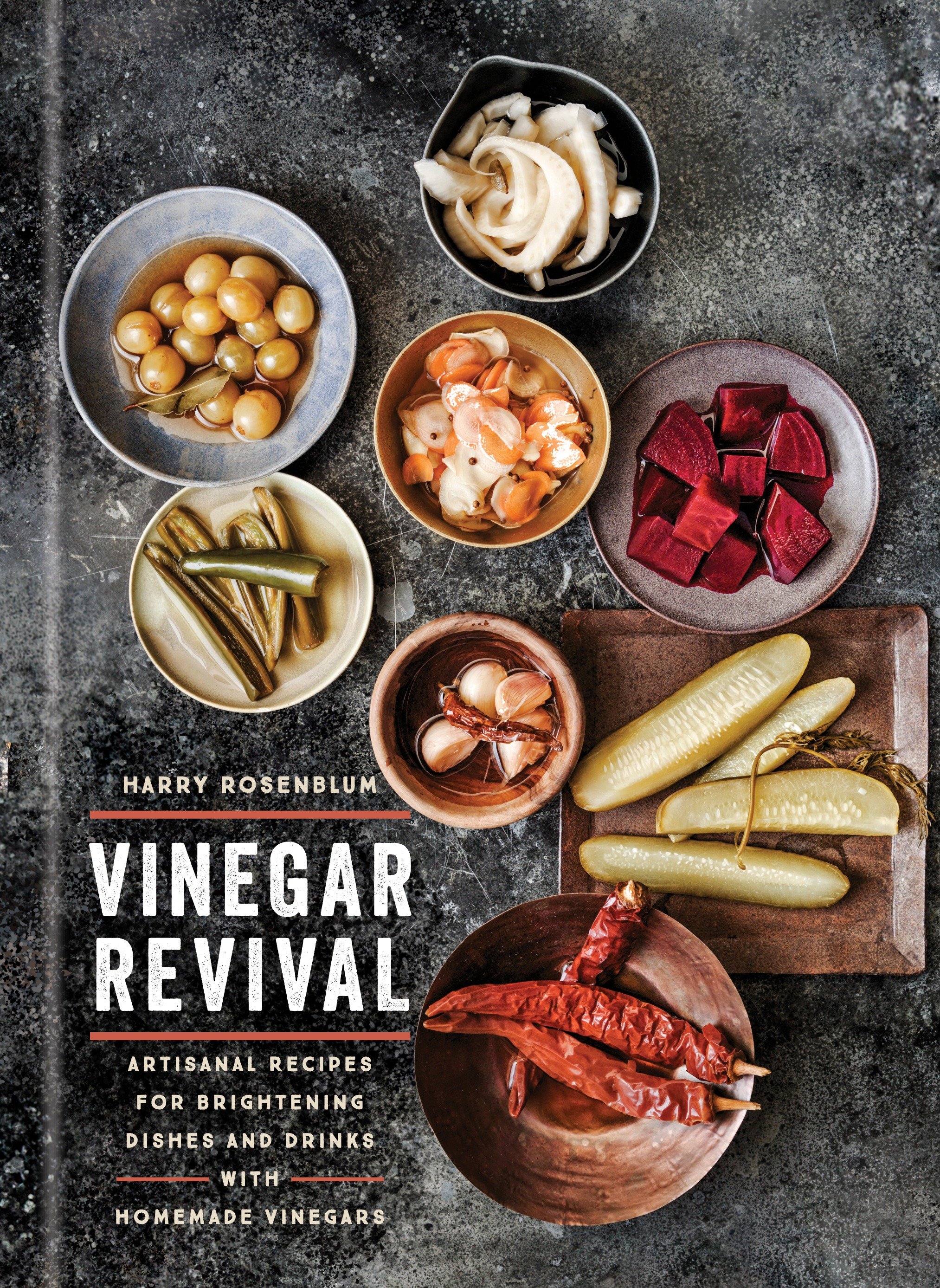 Vinegar revival recipes for brightening dishes and drinks with homemade vinegars cover image cdn