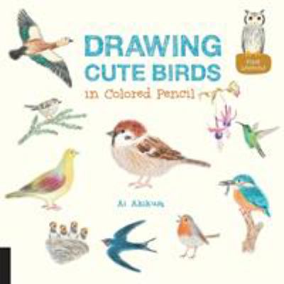Drawing cute birds in colored pencil  cover image cdn