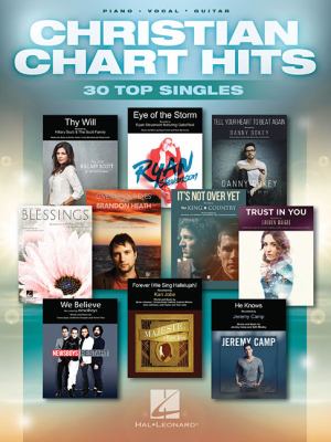 Christian chart hits piano, vocal, guitar cover image