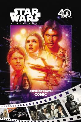 Star wars, a new hope cinestory comic cover image