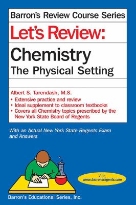 Let's review. Chemistry, the physical setting  cover image cdn