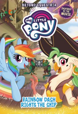Rainbow dash rights the ship cover image