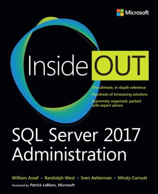 SQL server 2017 administration inside out cover image