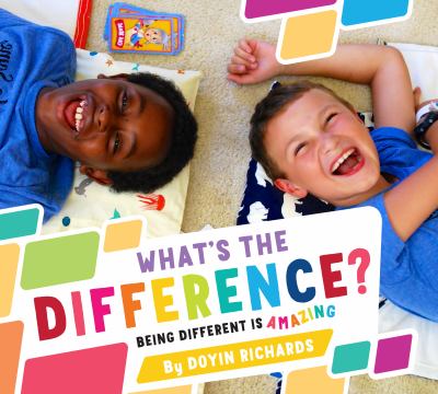 What's the difference? : being different is amazing cover image