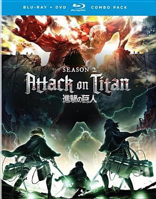 Attack on Titan. Season 2 [Blu-ray + DVD combo] cover image