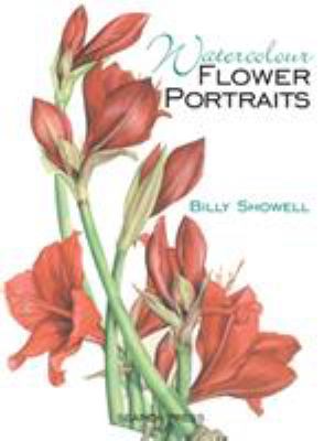 Watercolour flower portraits cover image