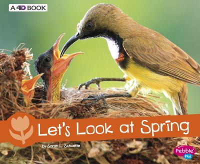 Let's look at spring : a 4D book cover image