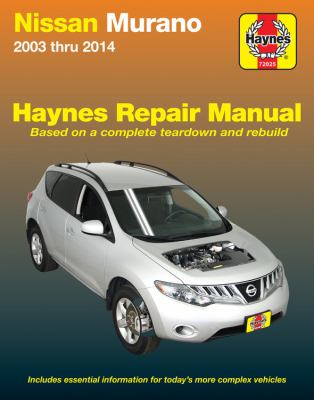 Nissan Murano automotive repair manual cover image