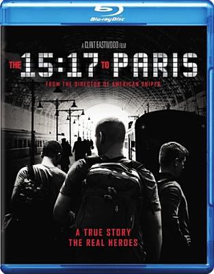 The 15:17 to Paris [Blu-ray + DVD combo] cover image