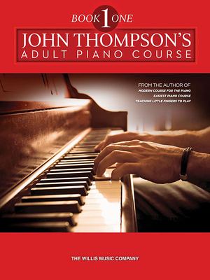 John Thompson's adult piano course. Book one cover image cdn
