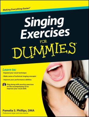Singing exercises for dummies cover image